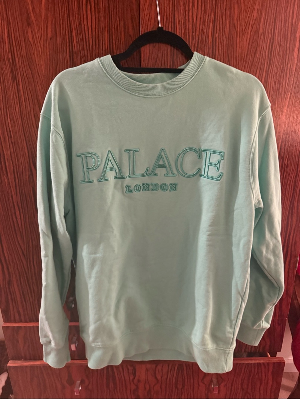 PALACE Mint Green Crewneck Sweatshirt